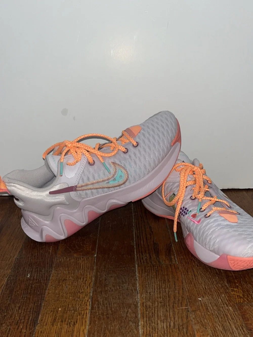 Nike Women's Athletic Sneakers - Coral Pink Soles